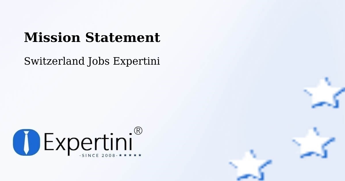 Corporate Mission – Erlenbach Im Simmental - Switzerland Jobs Expertini